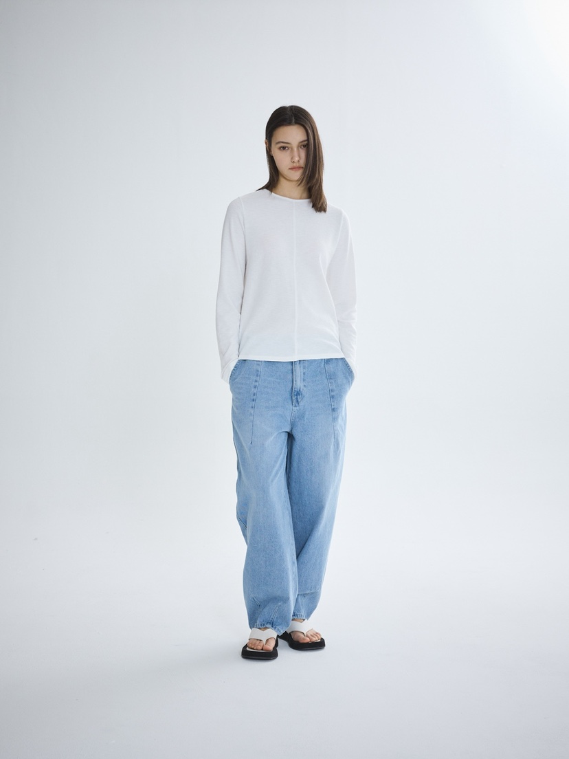 CM東大門代購女士新款職業休閑推薦熱賣時尚真品26春夏牛仔褲CM_centimeter牛仔褲