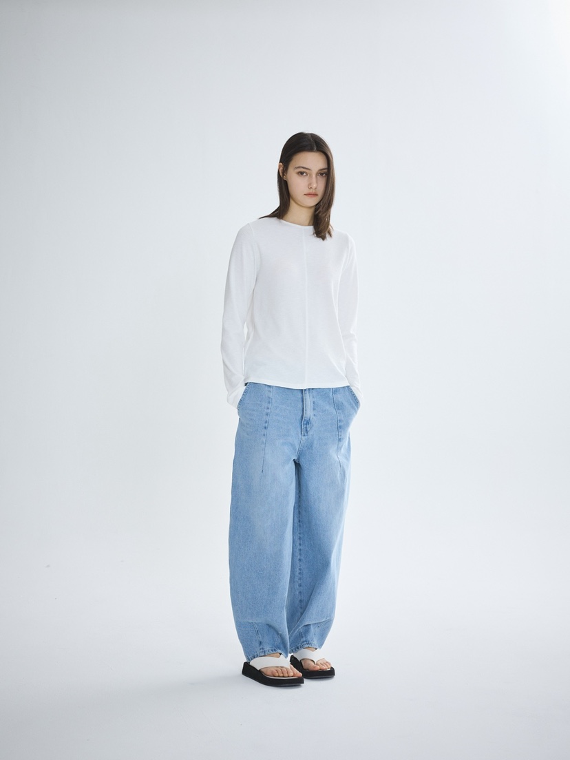 CM東大門代購女士新款職業休閑推薦熱賣時尚真品26春夏牛仔褲CM_centimeter牛仔褲