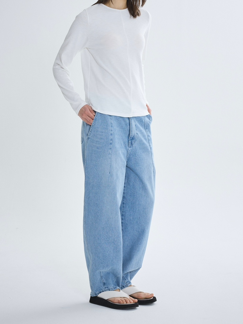 CM東大門代購女士新款職業休閑推薦熱賣時尚真品26春夏牛仔褲CM_centimeter牛仔褲