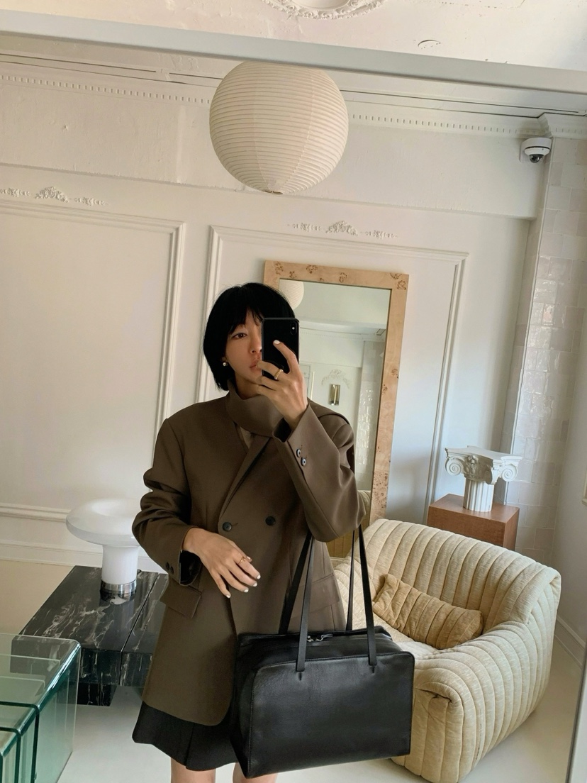 A Flan韓國直郵女裝新款推薦26春夏熱賣休閑職業夾克圍巾AFN/FLAN EDITION夾克