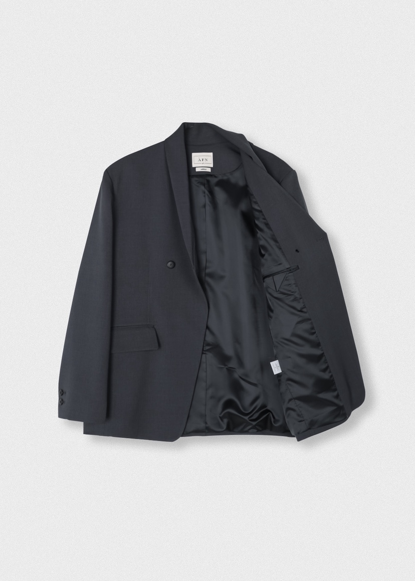 A Flan韓國直郵女裝新款推薦26春夏熱賣休閑職業夾克圍巾AFN/FLAN EDITION夾克