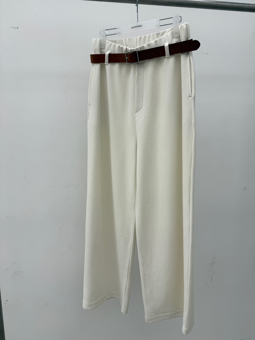 CM東大門實拍女裝新款人氣26春夏職業真品休閑褲不含腰帶CM_centimeter休閑褲圖色1