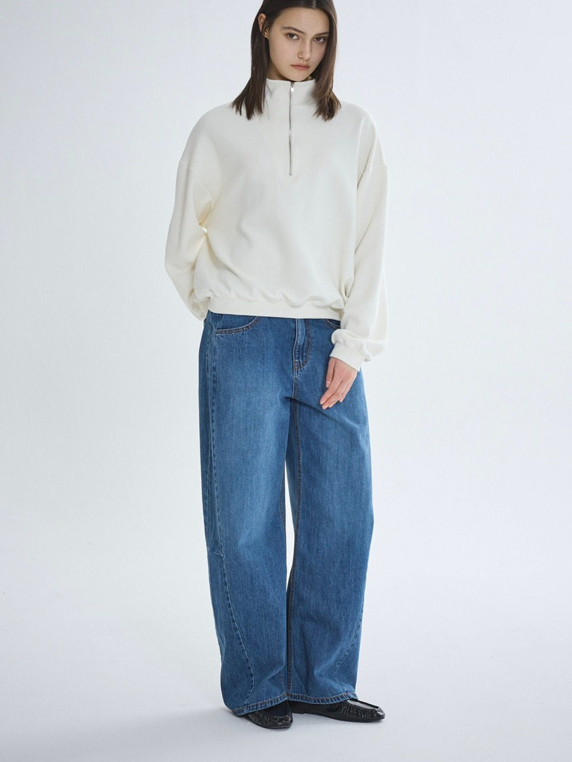 CM韓國代購女裝新品真品時尚推薦人氣休閑26春夏職業牛仔褲CM_centimeter牛仔褲