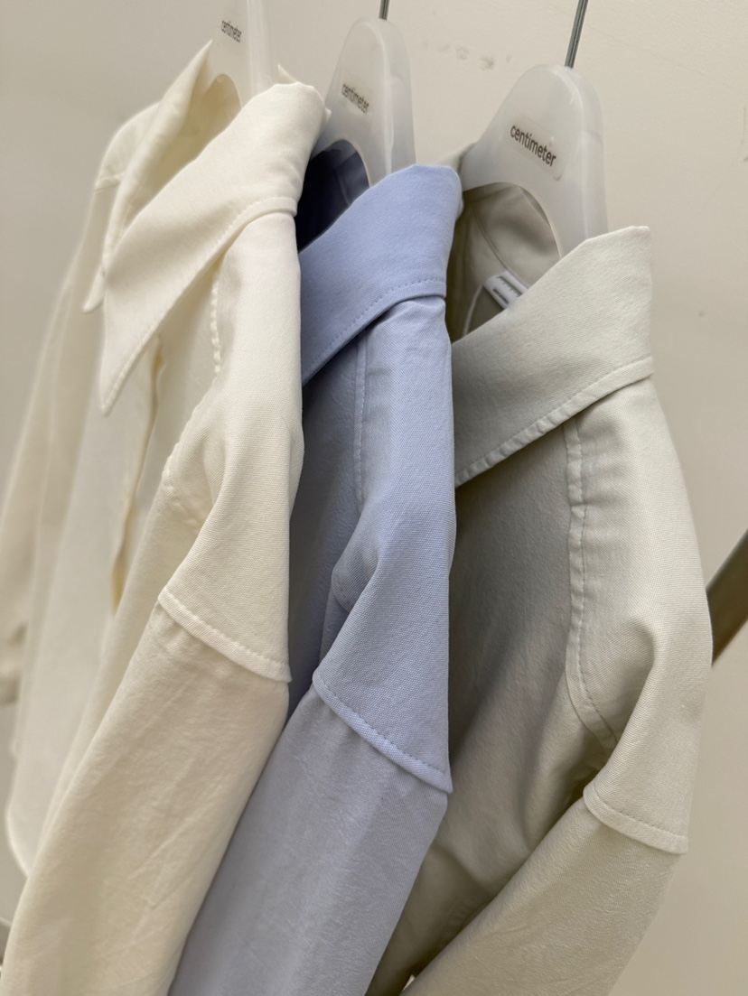 CM韓國代購女裝新品時尚26春夏真品人氣休閑職業襯衫蕾絲衫CM_centimeter襯衫/蕾絲衫