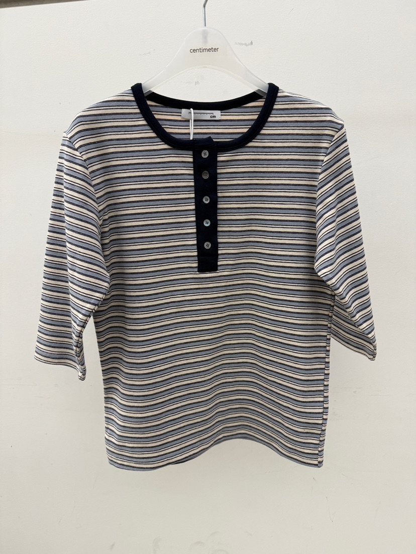 CM韓國直郵女士新款人氣26春夏推薦熱賣休閑真品職業時尚T恤CM_centimeterT恤圖色1