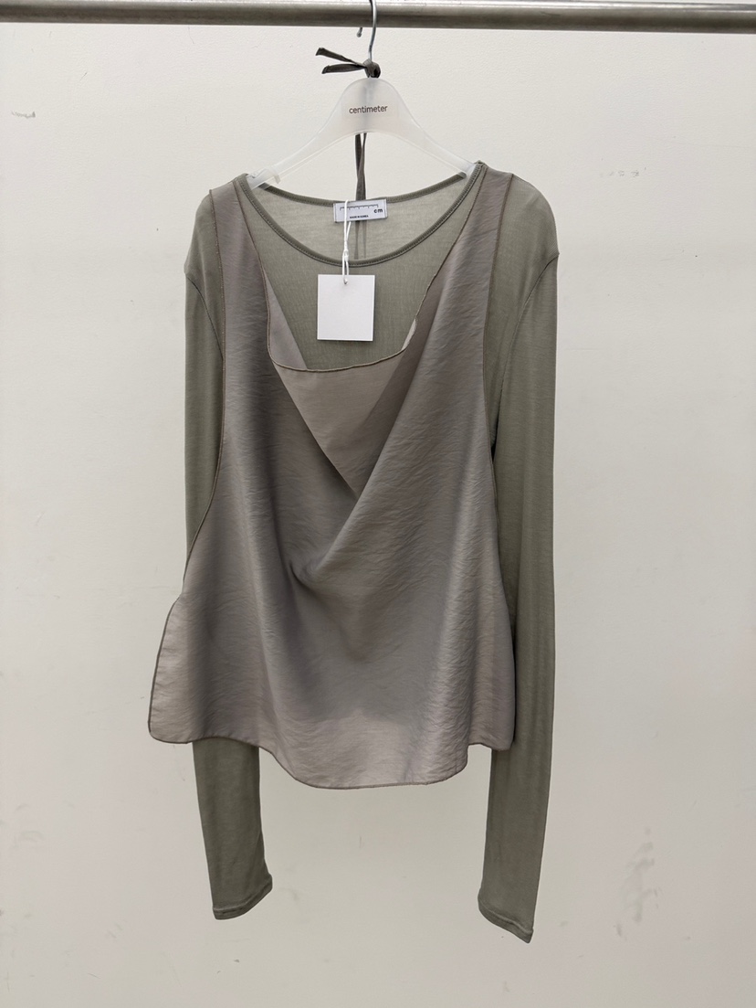 CM東大門實拍女裝新款時尚休閑真品人氣職業熱賣推薦長袖T恤CM_centimeter長袖T恤圖色3