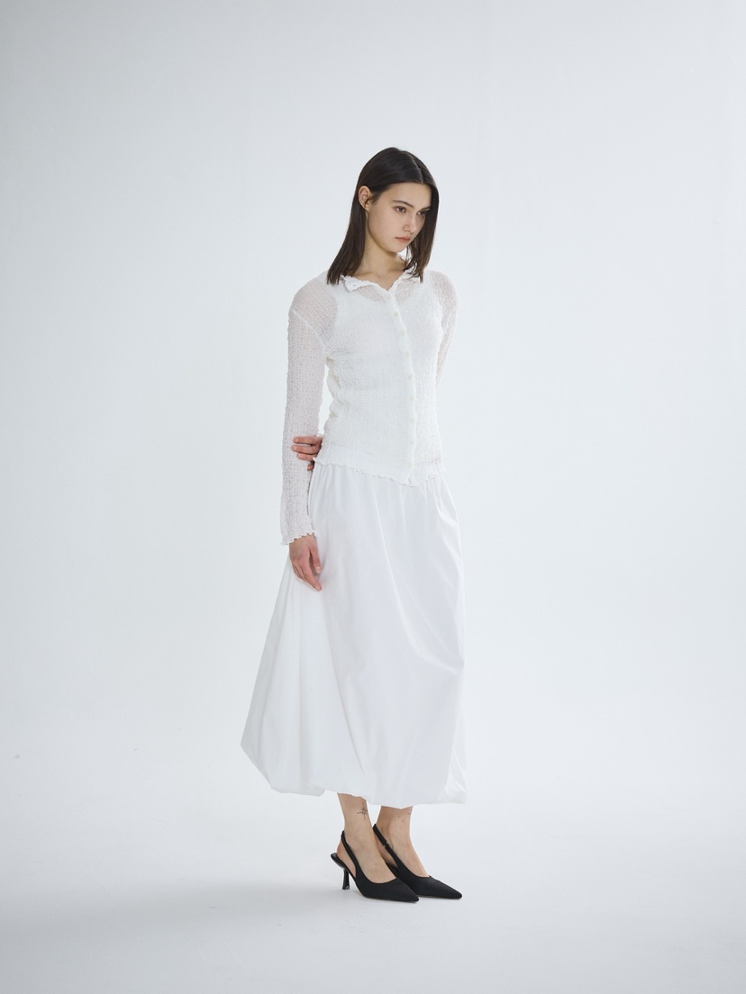 CM韓國代購女裝新款職業推薦時尚26春夏熱賣人氣長袖T恤紐扣CM_centimeter長袖T恤