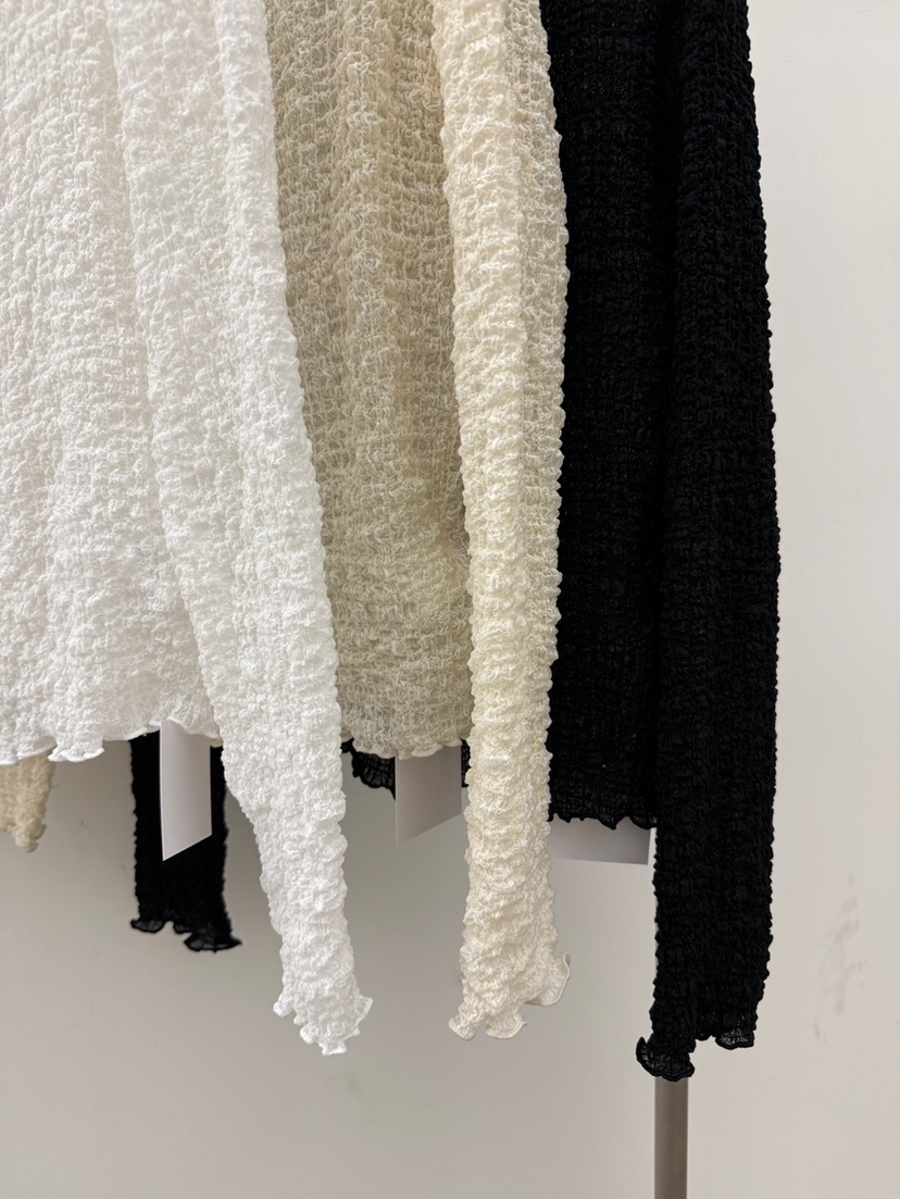 CM韓國代購女裝新款職業推薦時尚26春夏熱賣人氣長袖T恤紐扣CM_centimeter長袖T恤