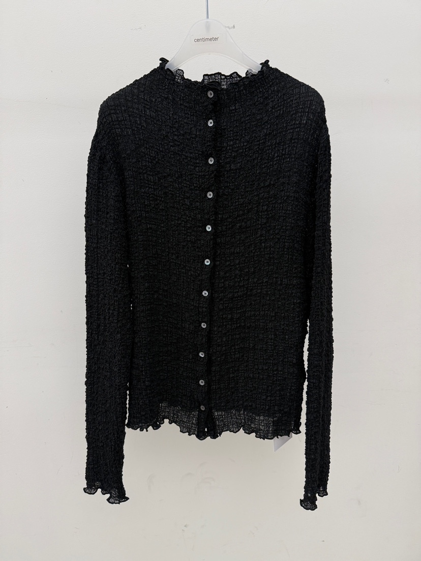 CM韓國代購女裝新款職業推薦時尚26春夏熱賣人氣長袖T恤紐扣CM_centimeter長袖T恤圖色3