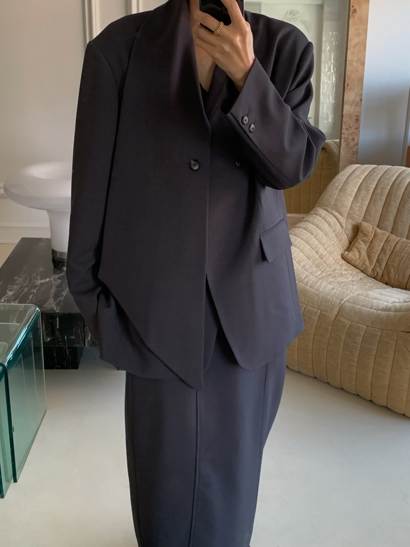 A Flan韓國直郵女裝新款真品人氣職業休閑熱賣推薦長裙直筒AFN/FLAN EDITION長裙