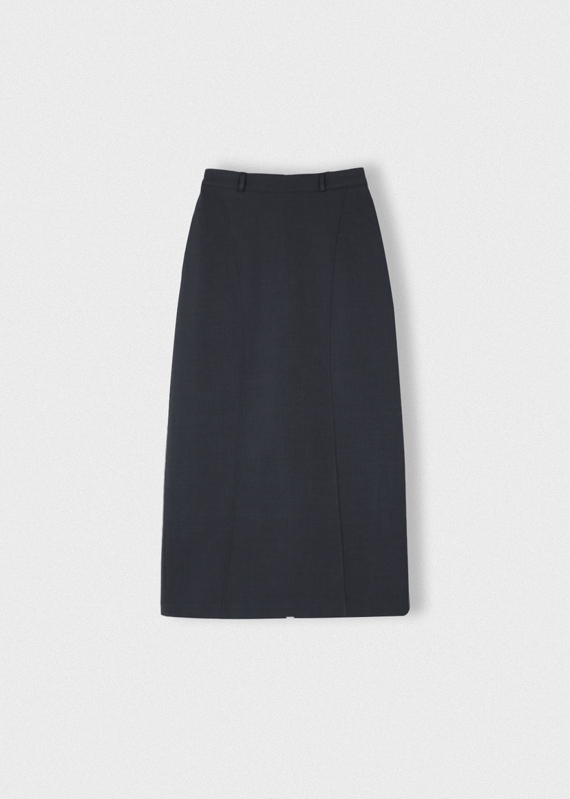 A Flan韓國直郵女裝新款真品人氣職業休閑熱賣推薦長裙直筒AFN/FLAN EDITION長裙圖色1