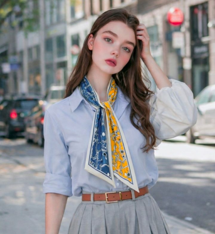 EBADA東大門代購女裝新款26春夏人氣真品推薦時尚圍巾披肩EBADA圍巾/披肩