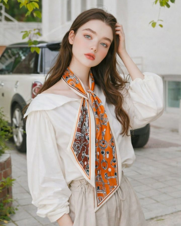 EBADA東大門代購女裝新款26春夏人氣真品推薦時尚圍巾披肩EBADA圍巾/披肩