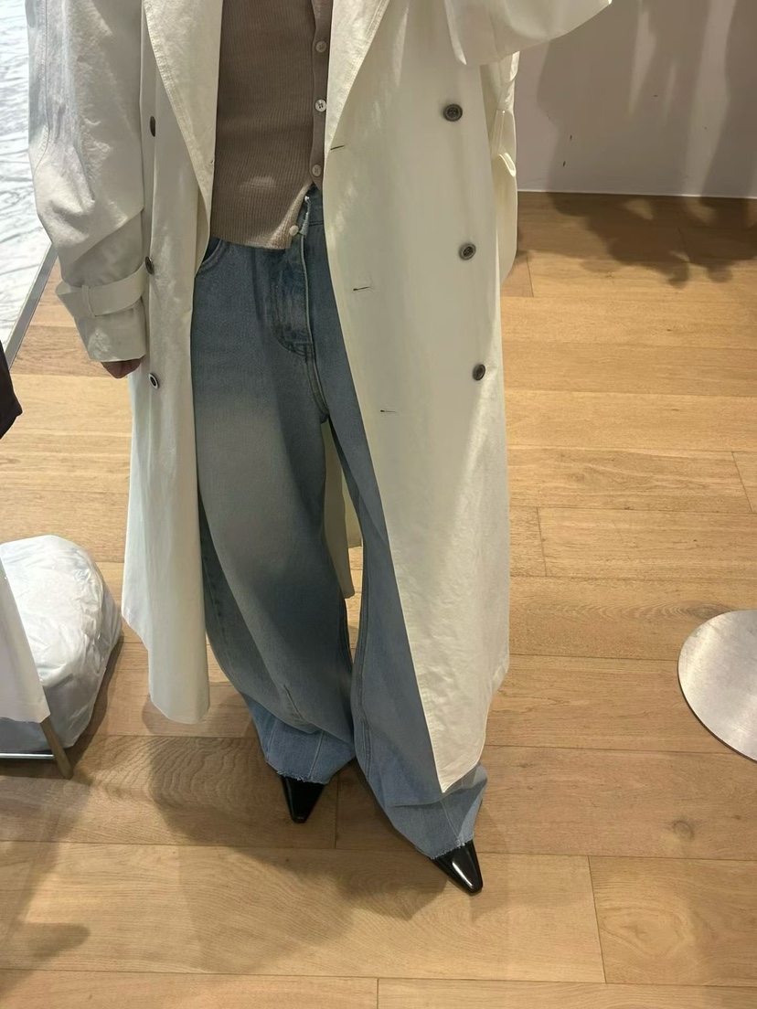 TAF東大門直郵女士新品時尚休閑熱賣職業26春夏推薦牛仔褲TAF牛仔褲