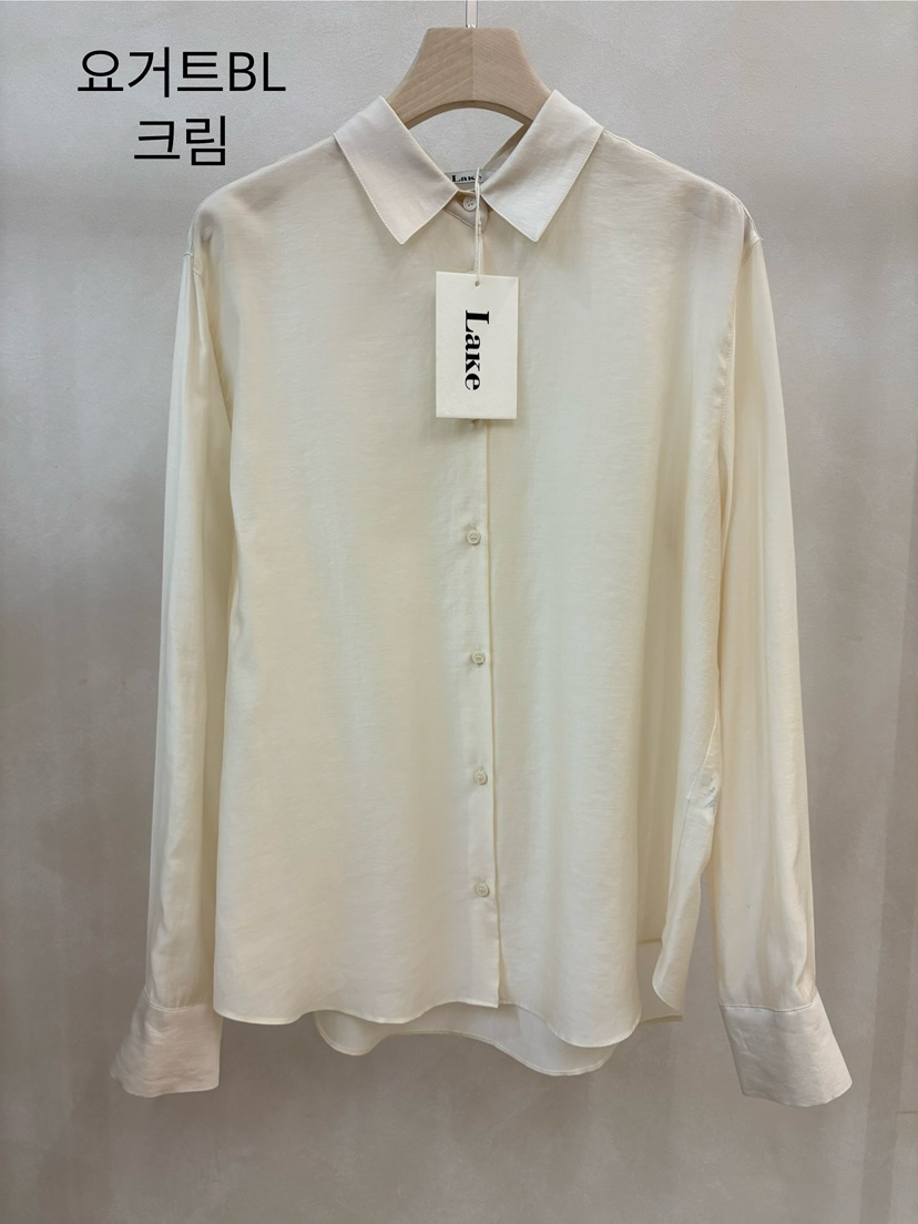 LAKE-A韓國代購女士新品推薦熱賣職業真品26春夏襯衫蕾絲衫Lake side襯衫/蕾絲衫圖色2