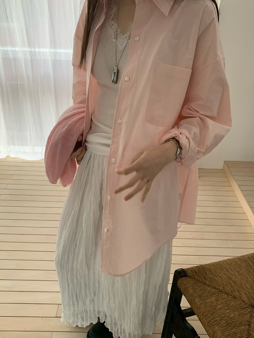 TAF韓國代購女裝新品職業休閑熱賣人氣時尚推薦襯衫蕾絲衫TAF襯衫/蕾絲衫