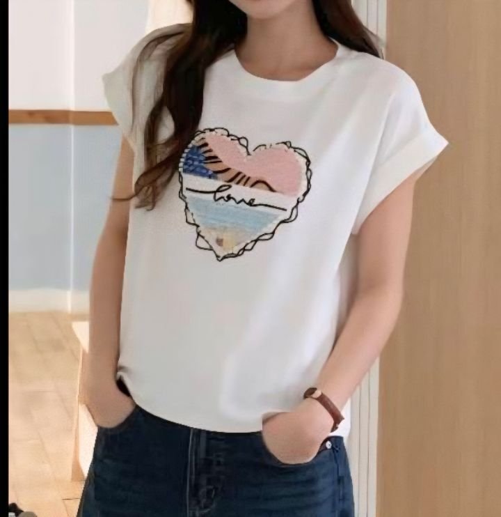 RICO/BLING BLING-S韓國直郵女裝新款時尚推薦26春夏T恤RICO/BLING BLING-ST恤