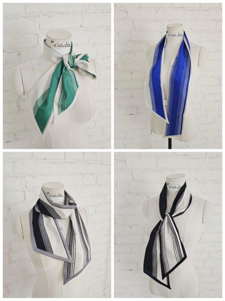 EBADA韓國直郵女士新款真品熱賣26春夏推薦職業時尚圍巾披肩EBADA圍巾/披肩