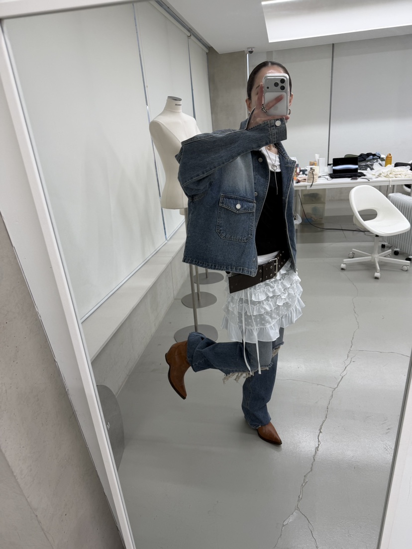 MINIMUZE韓國直郵女裝新款休閑真品熱賣26春夏時尚人氣短裙MINIMUZE短裙