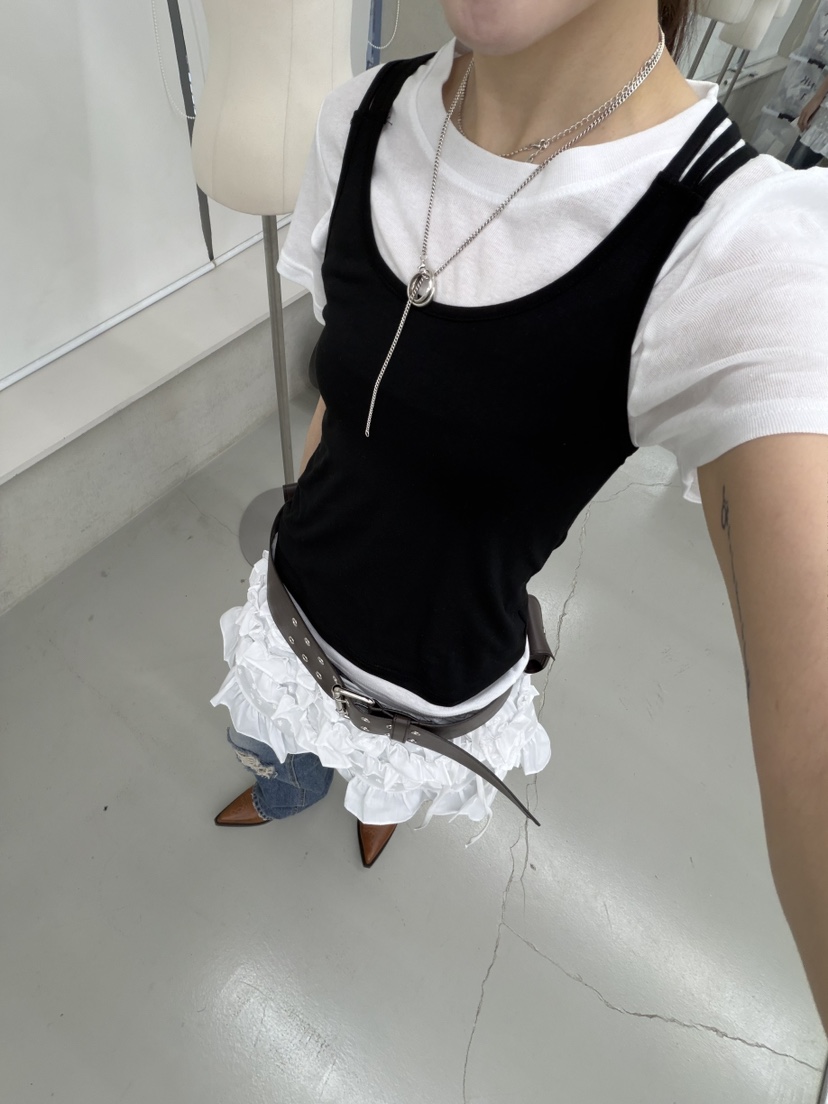 MINIMUZE韓國直郵女裝新款休閑真品熱賣26春夏時尚人氣短裙MINIMUZE短裙