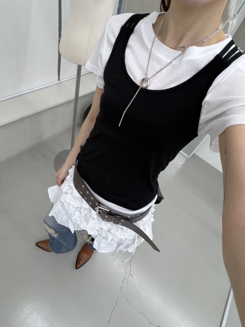 MINIMUZE韓國直郵女裝新款休閑真品熱賣26春夏時尚人氣短裙MINIMUZE短裙