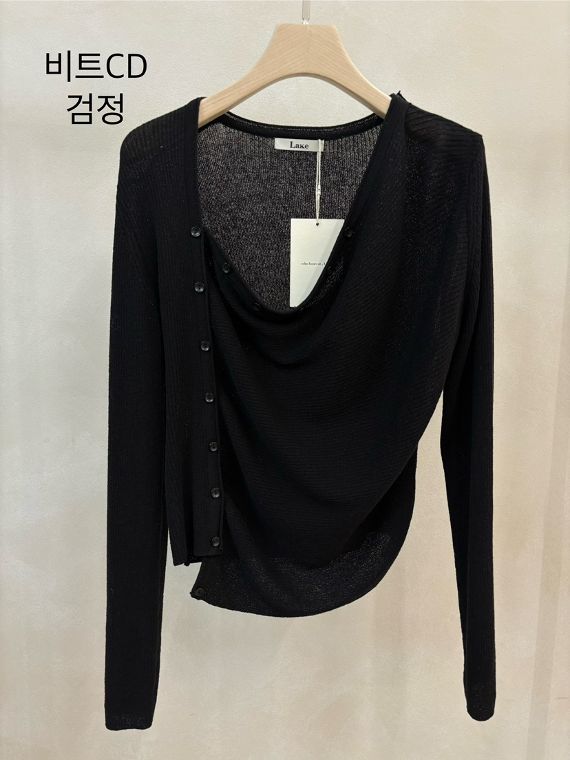 LAKE-A東大門代購女裝新品職業休閑真品熱賣26春夏針織衫Lake side針織衫圖色1