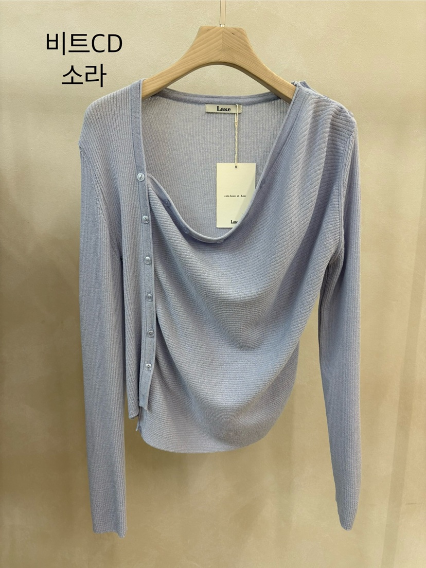 LAKE-A東大門代購女裝新品職業休閑真品熱賣26春夏針織衫Lake side針織衫圖色4