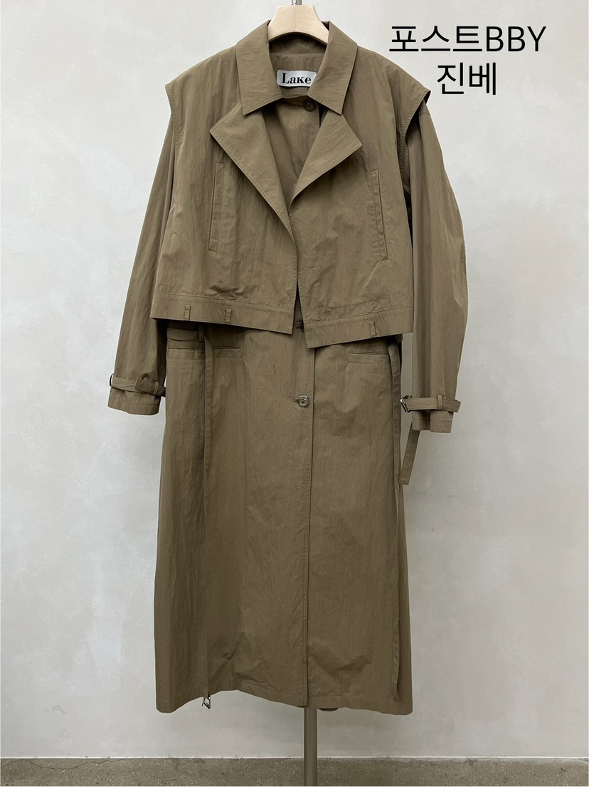 LAKE-A韓國代購女士新品職業人氣26春夏時尚熱賣真品套裝Lake side套裝圖色4