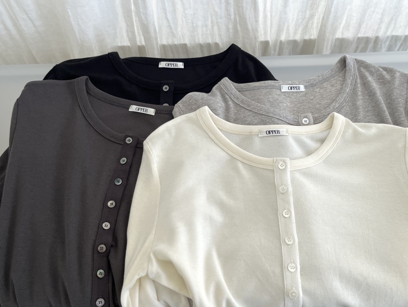 OP PER韓國代購女士新款休閑熱賣時尚推薦針織衫羊毛開衫OPPER-simplebeige針織衫