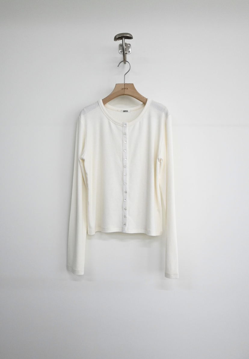 OP PER韓國代購女士新款休閑熱賣時尚推薦針織衫羊毛開衫OPPER-simplebeige針織衫圖色1