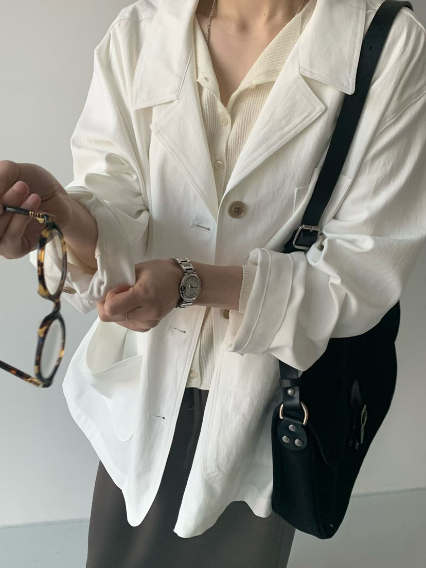 TAF韓國直郵女裝新款真品人氣職業時尚26春夏熱賣推薦夾克TAF夾克