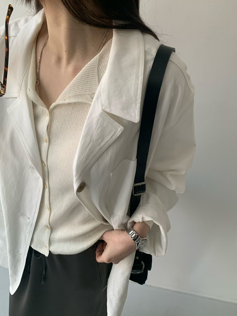 TAF韓國直郵女裝新款真品人氣職業時尚26春夏熱賣推薦夾克TAF夾克