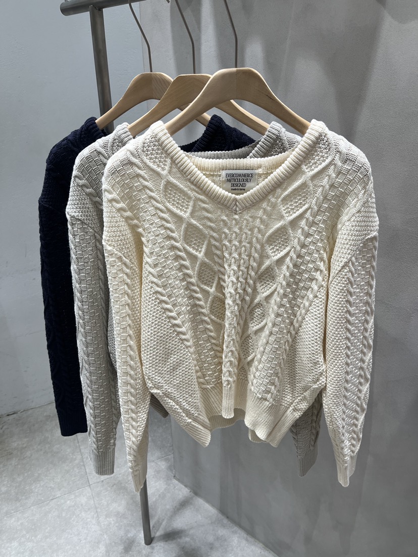 EVERCOMMERCE METICULOUSLY DESIGNED東大門直郵女裝新款26春夏毛衣EVERCOMMERCE METICULOUSLY DESIGNED毛衣