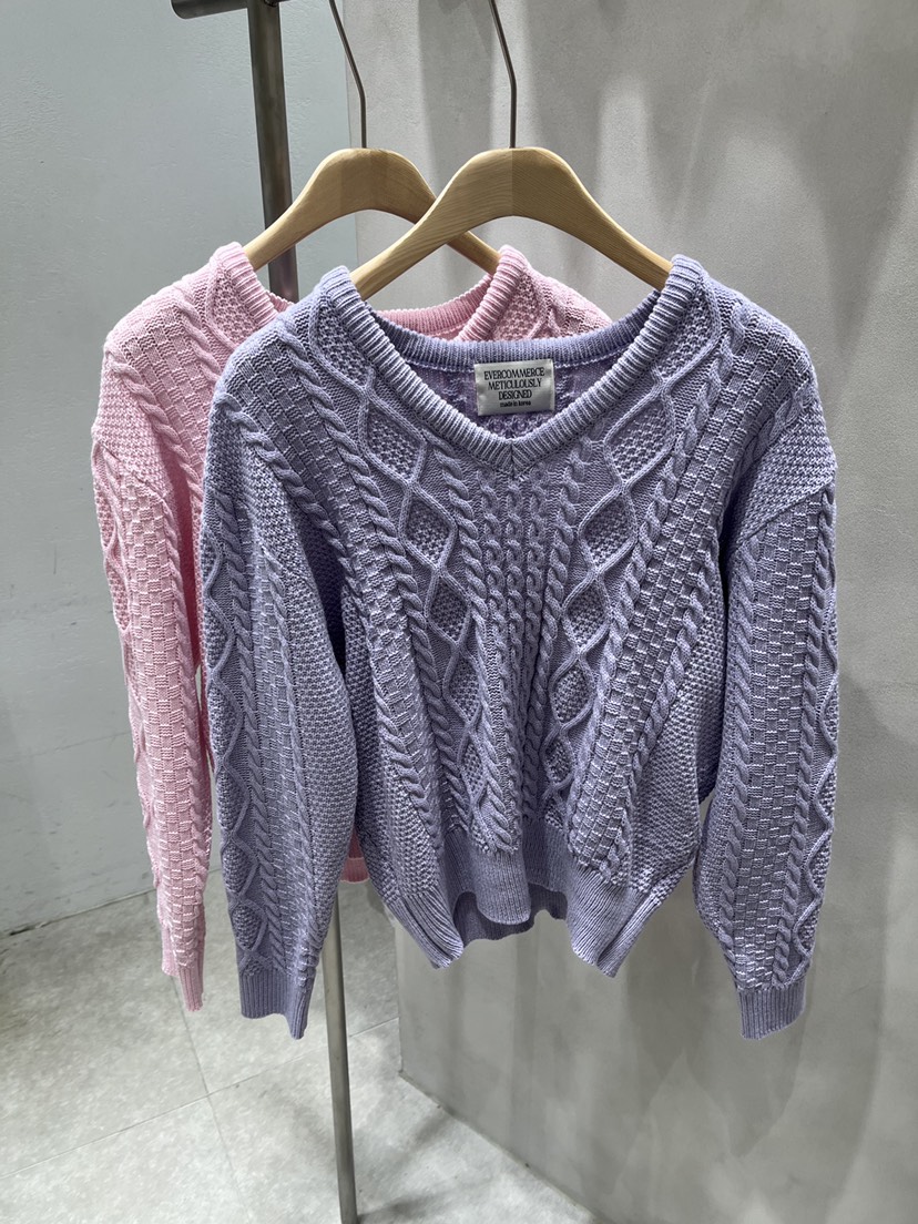 EVERCOMMERCE METICULOUSLY DESIGNED東大門直郵女裝新款26春夏毛衣EVERCOMMERCE METICULOUSLY DESIGNED毛衣