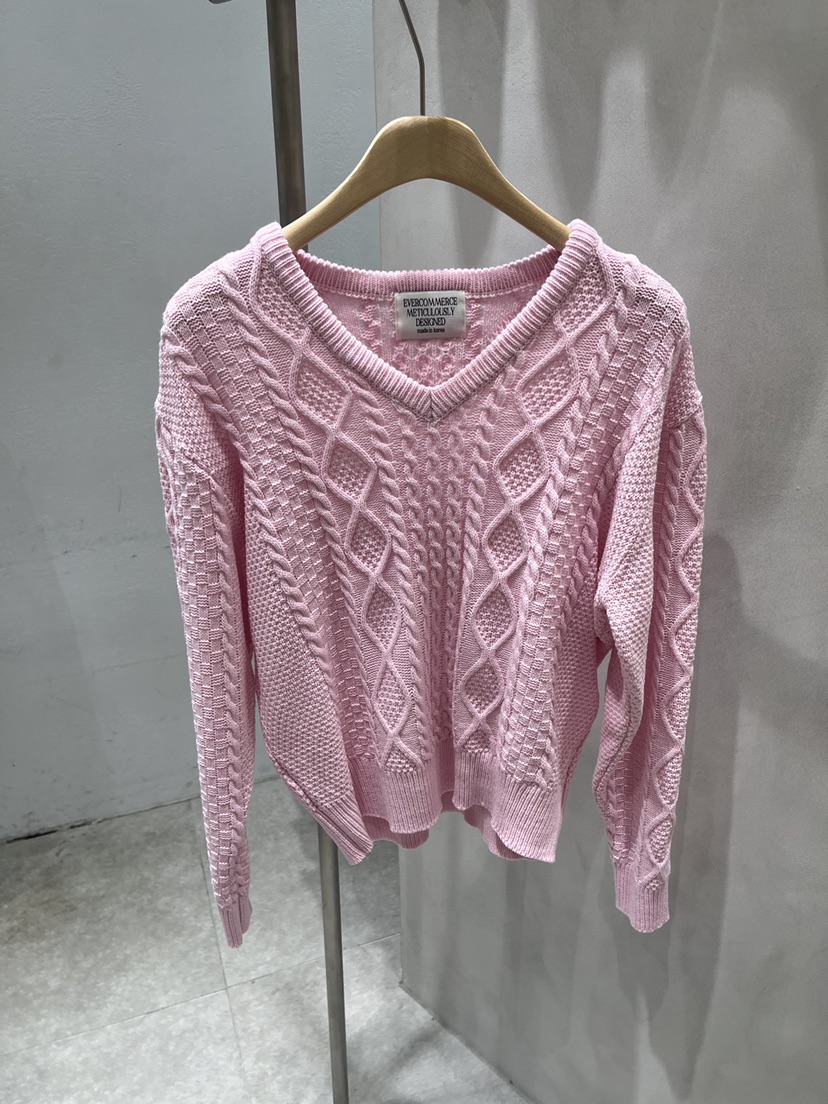 EVERCOMMERCE METICULOUSLY DESIGNED東大門直郵女裝新款26春夏毛衣EVERCOMMERCE METICULOUSLY DESIGNED毛衣圖色1