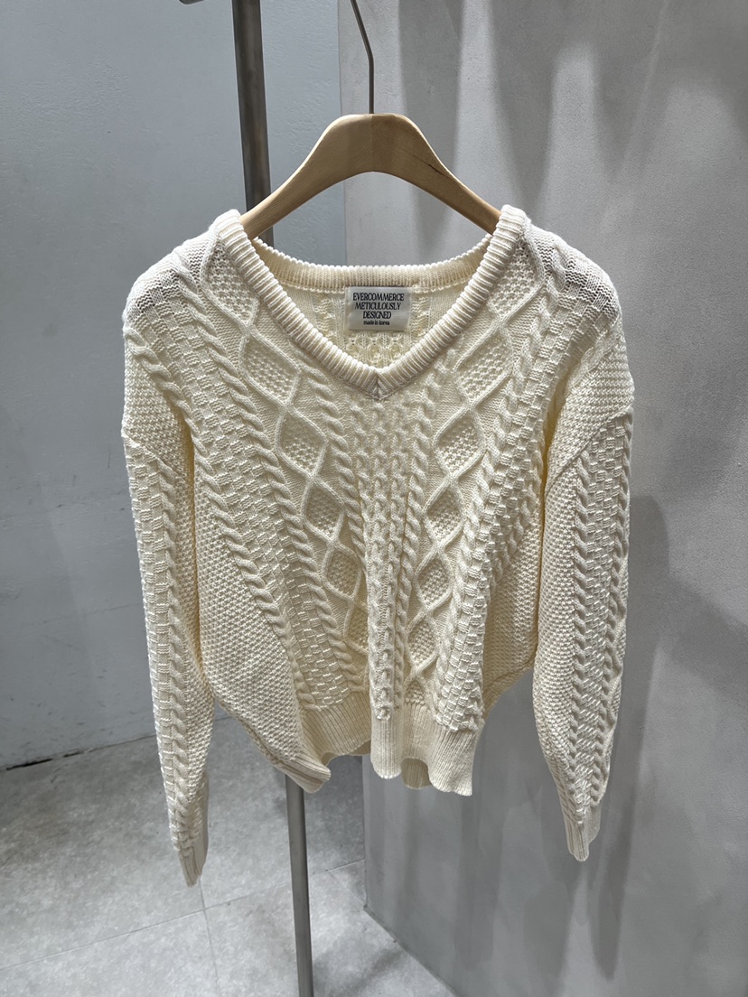EVERCOMMERCE METICULOUSLY DESIGNED東大門直郵女裝新款26春夏毛衣EVERCOMMERCE METICULOUSLY DESIGNED毛衣圖色2