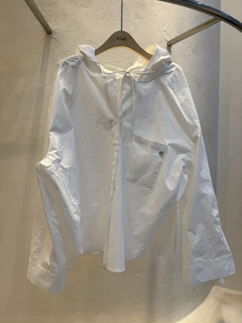 RIAH韓國直郵女裝新款休閑職業真品26春夏襯衫蕾絲衫連帽衫RIAH襯衫/蕾絲衫