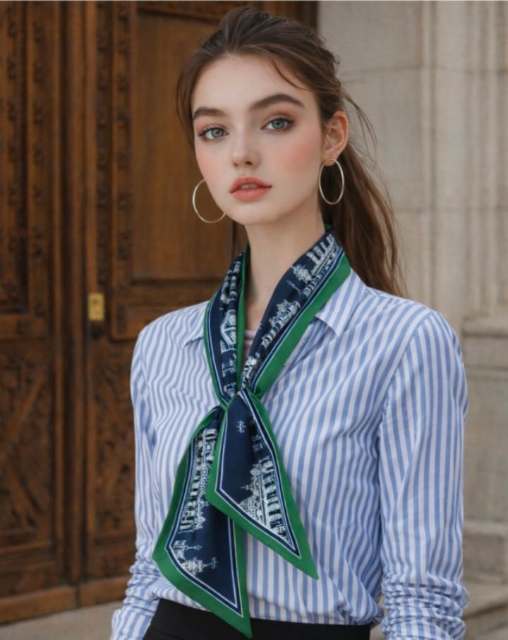 EBADA東大門實拍女裝新款推薦熱賣休閑26春夏真品圍巾披肩EBADA圍巾/披肩