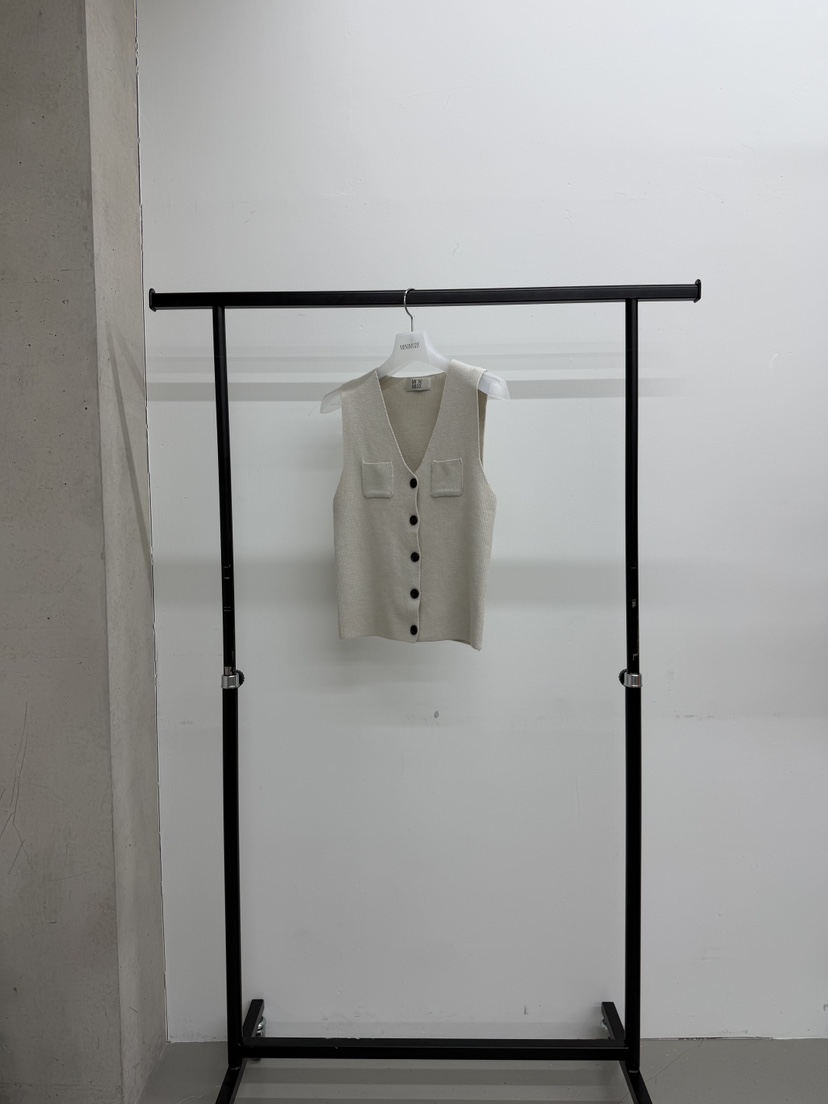 MINIMUZE東大門直郵女裝新品人氣休閑推薦真品馬甲兩個口袋MINIMUZE馬甲圖色1