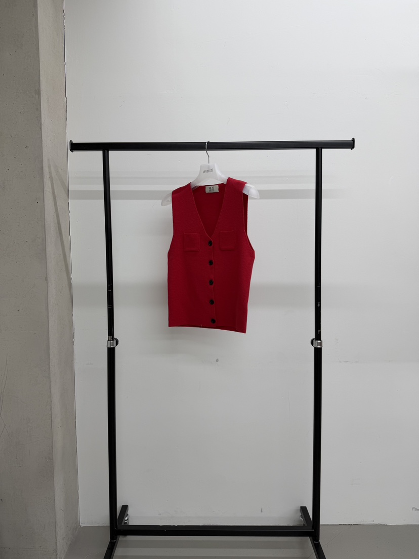 MINIMUZE東大門直郵女裝新品人氣休閑推薦真品馬甲兩個口袋MINIMUZE馬甲圖色3