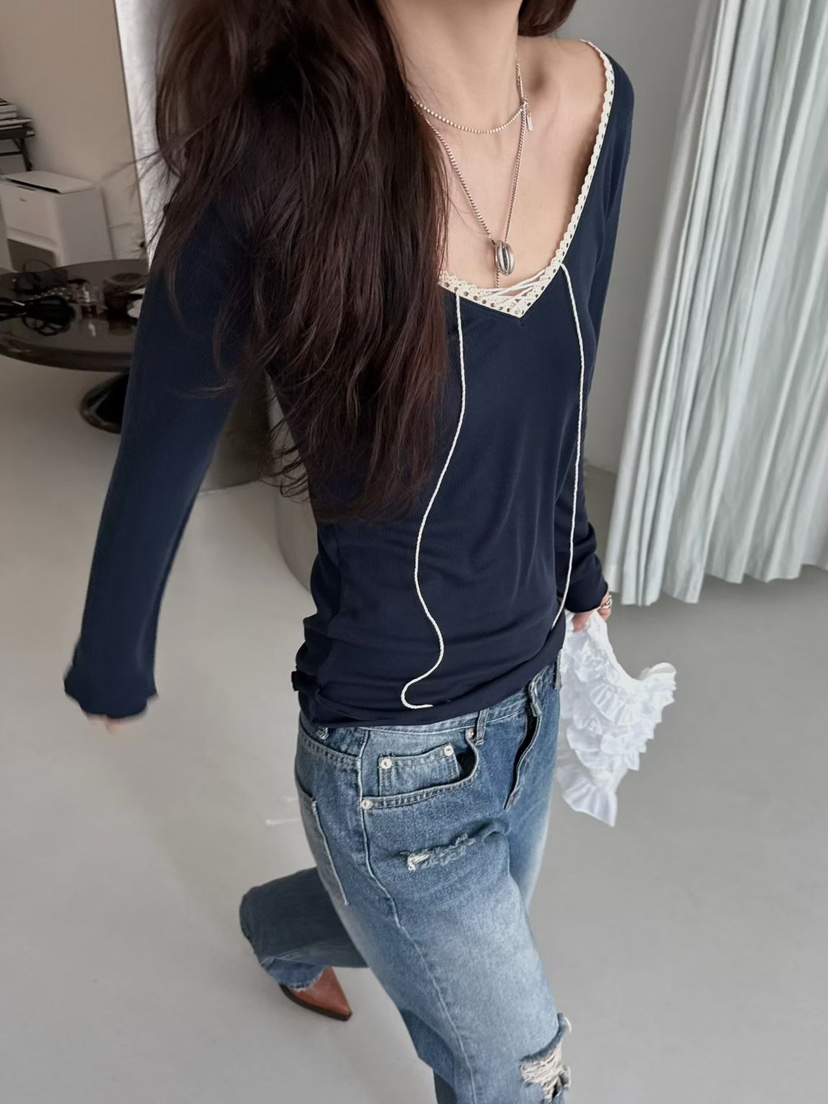 MINIMUZE韓國直郵女士新品真品人氣休閑職業時尚熱賣長袖T恤MINIMUZE長袖T恤