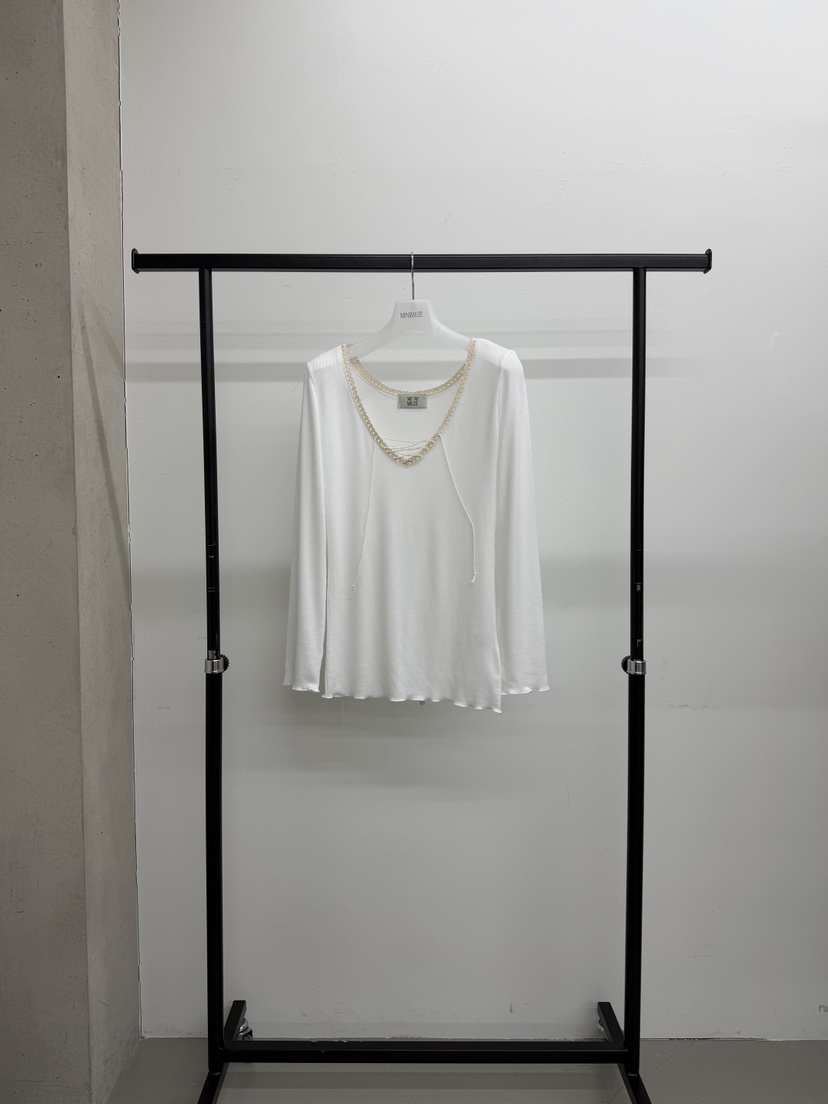 MINIMUZE韓國直郵女士新品真品人氣休閑職業時尚熱賣長袖T恤MINIMUZE長袖T恤圖色1