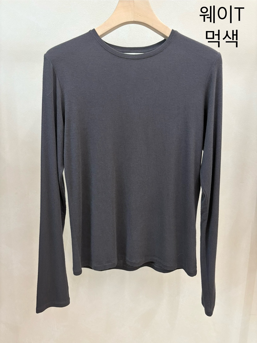 LAKE-A東大門實拍女士新款時尚推薦休閑26春夏真品長袖T恤Lake side長袖T恤圖色2