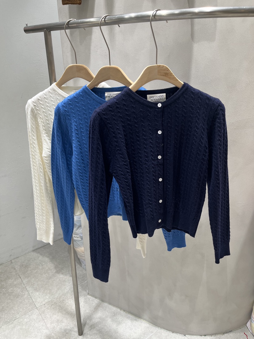 EVERCOMMERCE METICULOUSLY DESIGNED韓國直郵女士新款休閑針織衫EVERCOMMERCE METICULOUSLY DESIGNED針織衫