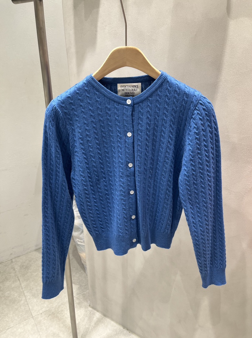 EVERCOMMERCE METICULOUSLY DESIGNED韓國直郵女士新款休閑針織衫EVERCOMMERCE METICULOUSLY DESIGNED針織衫圖色2