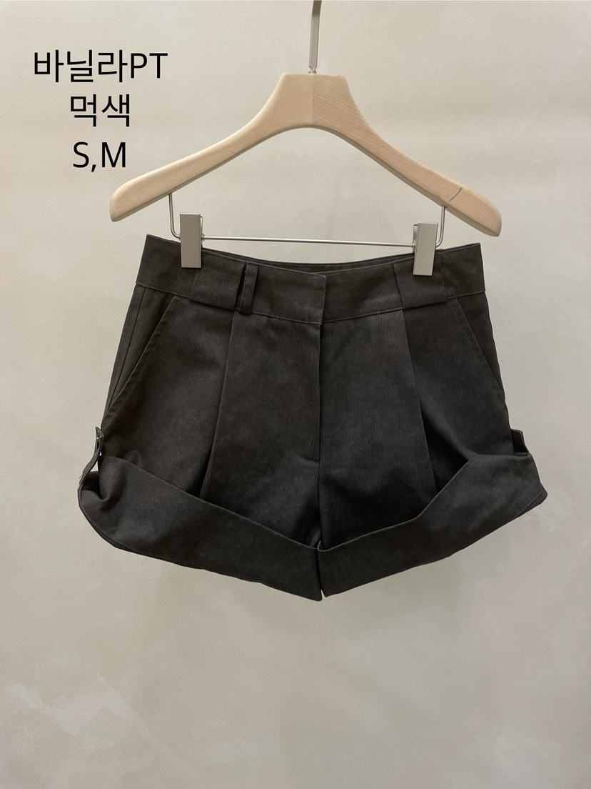 LAKE-A韓國直郵女士新款休閑26春夏人氣真品職業時尚短褲Lake side短褲圖色2