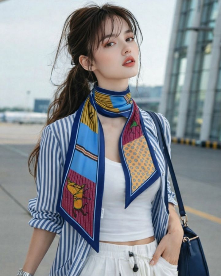 EBADA東大門直郵女裝新品休閑熱賣時尚職業真品26春夏圍巾披肩EBADA圍巾/披肩