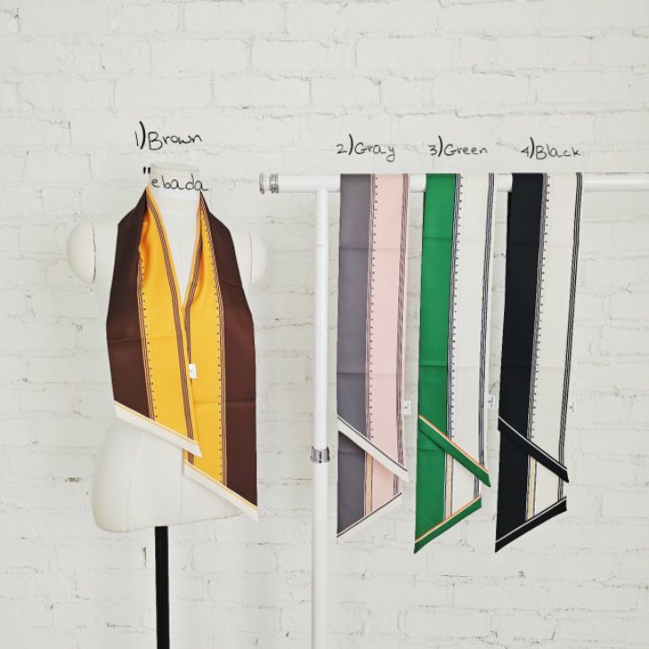 EBADA東大門代購女裝新品推薦休閑人氣職業真品26春夏圍巾披肩EBADA圍巾/披肩