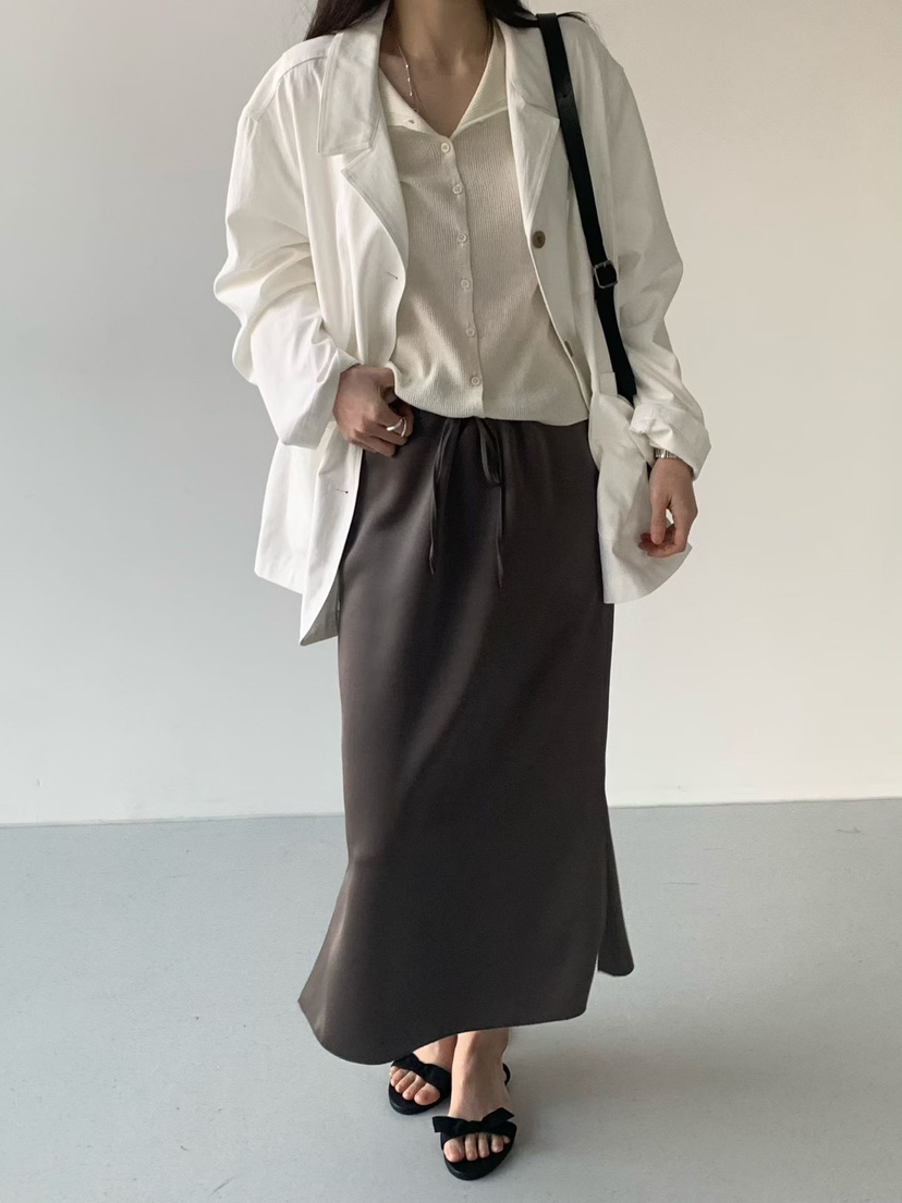 TAF東大門代購女士新款職業推薦時尚真品26春夏半身裙中短裙TAF半身裙/中短裙