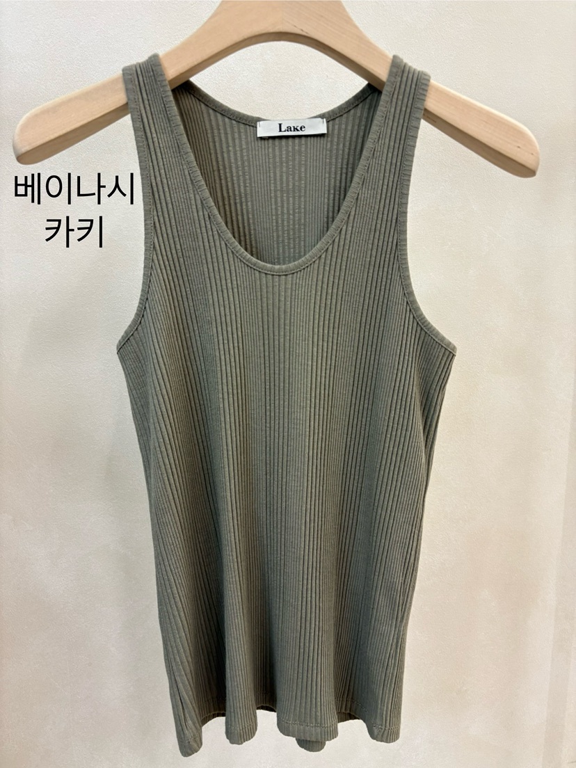 LAKE-A韓國直郵女裝新款26春夏人氣時尚真品休閑吊帶背心Lake side吊帶/背心圖色4